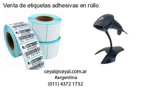 Venta de etiquetas adhesivas en rollo