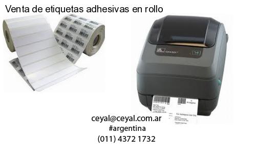 Venta de etiquetas adhesivas en rollo