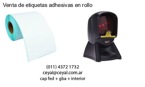 Venta de etiquetas adhesivas en rollo
