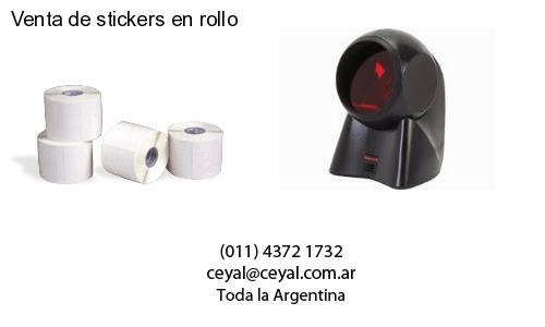 Venta de stickers en rollo