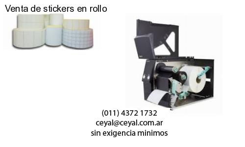 Venta de stickers en rollo