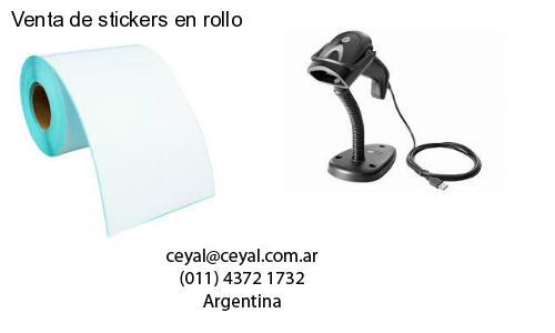 Venta de stickers en rollo