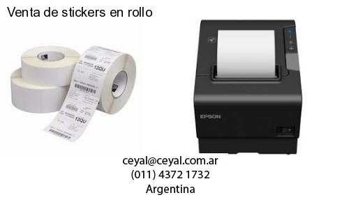 Venta de stickers en rollo