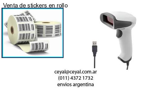 Venta de stickers en rollo