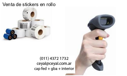 Venta de stickers en rollo