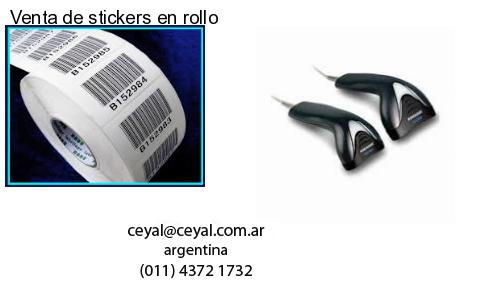 Venta de stickers en rollo