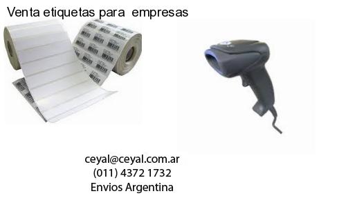 Venta etiquetas para  empresas