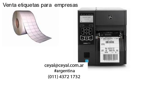 Venta etiquetas para  empresas