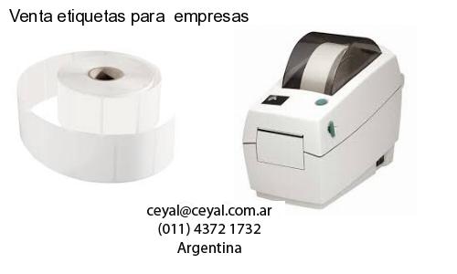 Venta etiquetas para  empresas