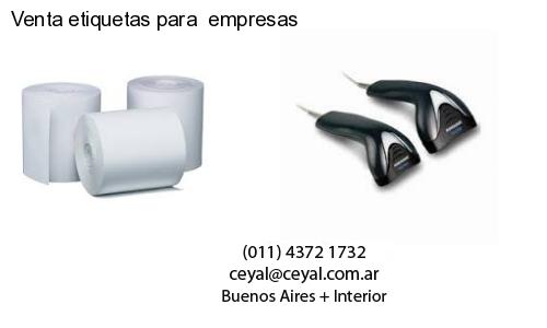 Venta etiquetas para  empresas