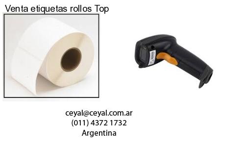 Venta etiquetas rollos Top