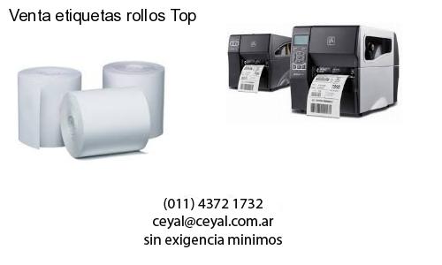 Venta etiquetas rollos Top