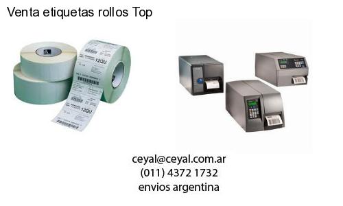 Venta etiquetas rollos Top
