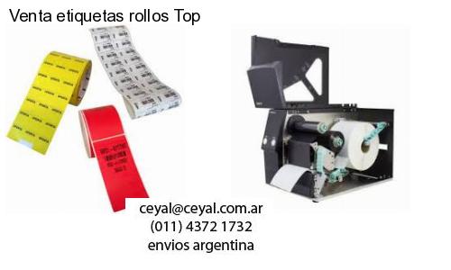 Venta etiquetas rollos Top
