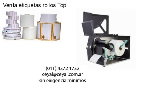 Venta etiquetas rollos Top