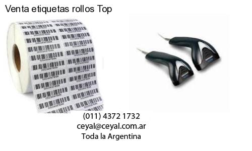 Venta etiquetas rollos Top