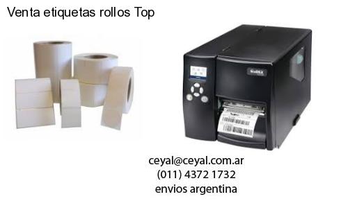 Venta etiquetas rollos Top