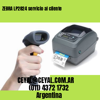 ZEBRA LP2824 servicio al cliente