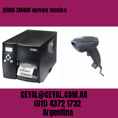 ZEBRA ZM400 service tecnico