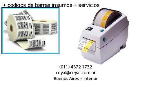   codigos de barras insumos   servicios