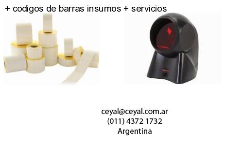  codigos de barras insumos   servicios