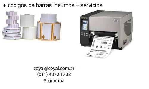   codigos de barras insumos   servicios