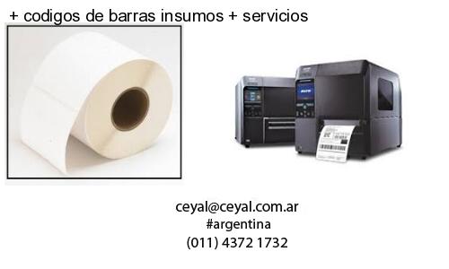 codigos de barras insumos   servicios