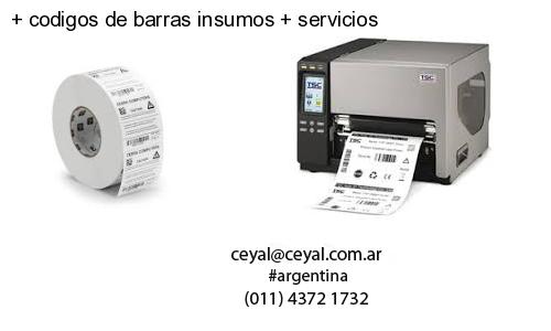   codigos de barras insumos   servicios