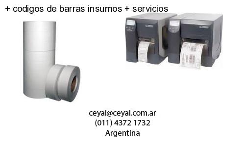   codigos de barras insumos   servicios