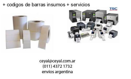   codigos de barras insumos   servicios
