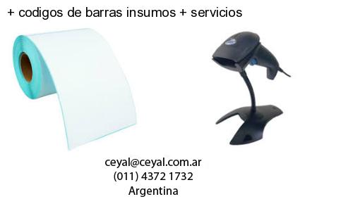   codigos de barras insumos   servicios