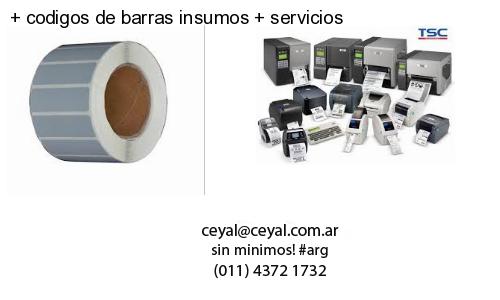   codigos de barras insumos   servicios