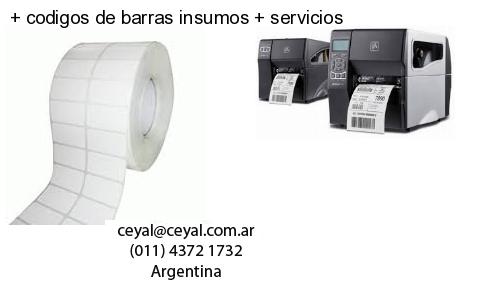   codigos de barras insumos   servicios