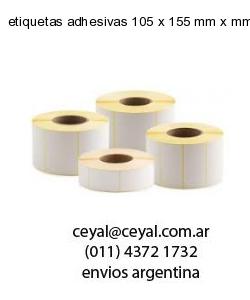 etiquetas adhesivas 105 x 155 mm x mm