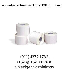 etiquetas adhesivas 113 x 128 mm x mm