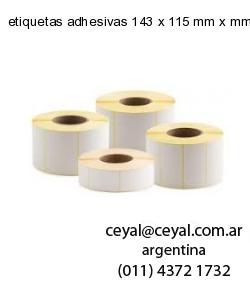 etiquetas adhesivas 143 x 115 mm x mm