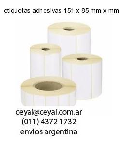 etiquetas adhesivas 151 x 85 mm x mm