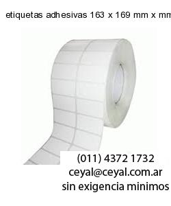 etiquetas adhesivas 163 x 169 mm x mm