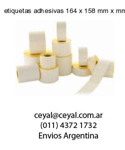 etiquetas adhesivas 164 x 158 mm x mm