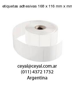 etiquetas adhesivas 168 x 116 mm x mm
