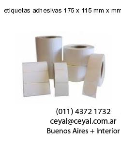 etiquetas adhesivas 175 x 115 mm x mm
