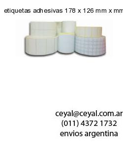 etiquetas adhesivas 178 x 126 mm x mm