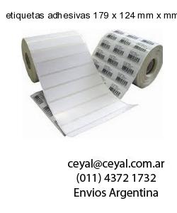 etiquetas adhesivas 179 x 124 mm x mm