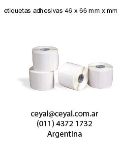 etiquetas adhesivas 46 x 66 mm x mm