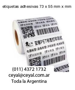 etiquetas adhesivas 73 x 55 mm x mm