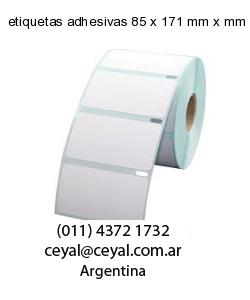 etiquetas adhesivas 85 x 171 mm x mm