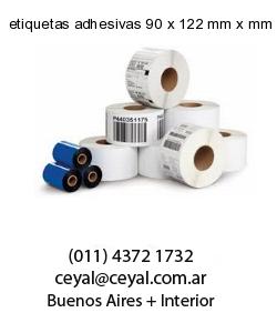 etiquetas adhesivas 90 x 122 mm x mm