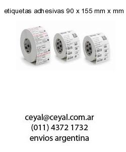 etiquetas adhesivas 90 x 155 mm x mm