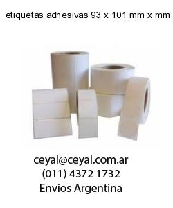 etiquetas adhesivas 93 x 101 mm x mm