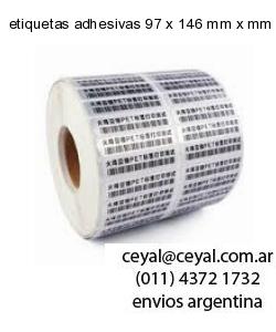 etiquetas adhesivas 97 x 146 mm x mm